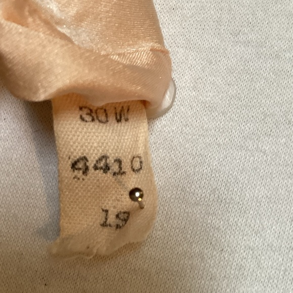 Satin Pink Lace Trim Women’s Sleep Shorts Vintage - Picture 5 of 7